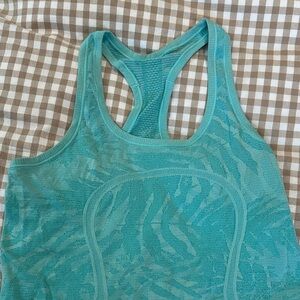 Lululemon Women's Teal Racerback Tank Top